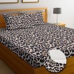 Double Bed Size Flat Bedsheet with Two Pillow Covers