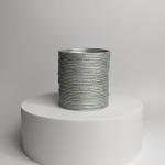 Priyasi Silver Brass Silver-Plated Bangle Set for Women and Girl's