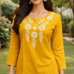 Cotton Embroidered Kurti