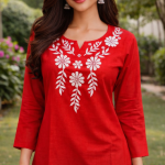 Cotton Embroidered Kurti