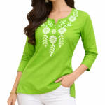 Cotton Embroidered Kurti