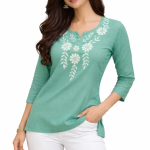 Cotton Embroidered Kurti