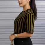 CHUGHZ Women's trending Striped T-shirts