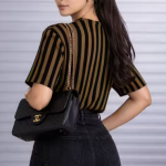 CHUGHZ Women's trending Striped T-shirts