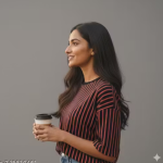 CHUGHZ Women's trending Striped T-shirts