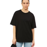 Chughz Girlish Oversize Plain Cotton Blend T-shirt