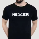 Men's White Dryfit T-Shirt for Sports | Regular Fit Gym & Running T Shirt for Men & Boy