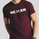 Men's White Dryfit T-Shirt for Sports | Regular Fit Gym & Running T Shirt for Men & Boy