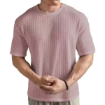 CHUGHZ Latest Men's Printed Typography Round Neck Cotton Black T-shirt