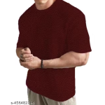 CHUGHZ Men's Round Neck Self-Designed T-shirts