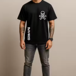 Men's Trendy Printed Oversize Cotton T-shirts
