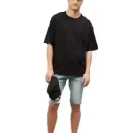 CHUGHZ Oversized Drop Shoulder Cotton Blend T-shirt For Men 2 Pcs