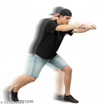 CHUGHZ Oversized Drop Shoulder Cotton Blend Tshirt For Men