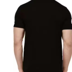 Mens Solid Round Neck Cotton T-shirt