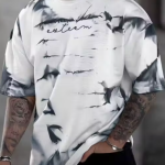 Chughz Men's Printed Oversize T-shirt for Men