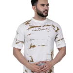 Chughz Men’s Premium Printed T-Shirt – Trendy Graphic Tee | Ultra-Soft Cotton Blend | Modern Fit for Effortless Style & Comfort