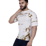 Chughz Men’s Premium Printed T-Shirt – Trendy Graphic Tee | Ultra-Soft Cotton Blend | Modern Fit for Effortless Style & Comfort