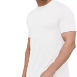 Mens Solid Round Neck Cotton T-shirt