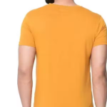 Mens Solid Round Neck Cotton T-shirt
