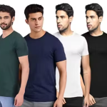 CHUGHZ Solid Polyester Fit Half Sleeves T-Shirt for Men
