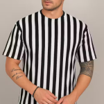 CHUGHz Men's Self Designed Round Neck T-shirt