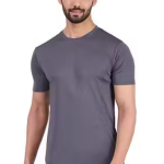 CHUGHZ Men's Regular Fit T-Shirt Men's Regular Fit Round Neck Half Sleeved T-Shirt Men Dry Fit Polyester Half Sleeve Round Neck t Shirts Men Solid