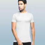 CHUGHZ Men's Regular Fit T-Shirt Men's Regular Fit Round Neck Half Sleeved T-Shirt Men Dry Fit Polyester Half Sleeve Round Neck t Shirts Men Solid
