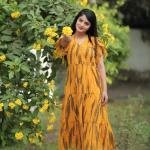 Georgette Long Maxi Dress