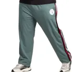 ADAAISTIC Sports Navy Blue Dual-Stripe Sports Track Pants