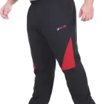 ADAAISTIC Sports Black Printed Sports Track Pants