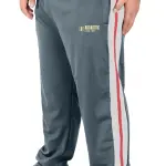 ADAAISTIC Sports Grey Dual-Stripe Sports Track Pants