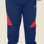 Silver Lycra Blend Elastic Solid Track Pant For Men