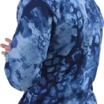 Multicolor Lycra Blend Polyester Zipper Printed Full Sleeve Fleece Jacket For Men