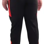 Green Lycra Blend Polyester Elastic Solid Track Pant For Men