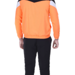 Green Lycra Blend Regular Track Suit for Men