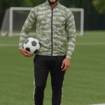 Black Lycra Blend Regular Track Suit For Men