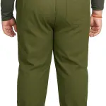 Black Lycra Blend Polyester Button Solid Track Pant for Men