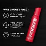 Fogg Napoleon No Gas Deodorant for Men, Long-Lasting Perfume Body Spray