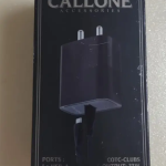 Callone Pouch for Mobile charger (Black, Pack of: 1)