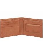 Men Genuine Leather Wallet Brown | Slim Bifold Card Holder Wallet for Men