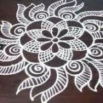 KOLAPODI Premium White Marble Rangoli Powder, 1 KG Pack with Free 100g Colour Powder