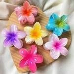 Small Flower Hair Claw Clips for Women and Girls, 12 Pcs MultiColor