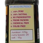 Curry Leaves Tooth Powder with Rice Husk and Salt, 100% Natural