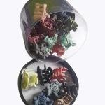 24Pcs Small Butterfly Hair Claw Clips for Women and Girls, Matte Non-Slip Strong Hold, MultiColor Hair Accessories for Thick, Thin, Curly, Fine Hair