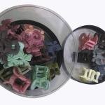 24Pcs Small Butterfly Hair Claw Clips for Women and Girls, Matte Non-Slip Strong Hold, MultiColor Hair Accessories for Thick, Thin, Curly, Fine Hair