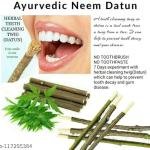 Natural Neem Dental Chew Sticks, Traditional Tooth Cleaning, Pack of 50