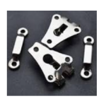 SK Stainless Steel Hooks for Garments, Pack of 20 Sets, Metal Fasteners for Trousers and Skirts