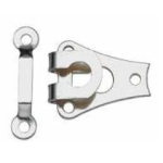 SK Stainless Steel Hooks for Garments, Pack of 20 Sets, Metal Fasteners for Trousers and Skirts