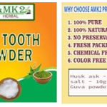 AMK2 Herbal Guva Tooth Powder, 100% Natural, 200g