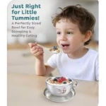 Wedding Return Gift Set with Silver Plated Bowl and Spoon in Red Velvet Box